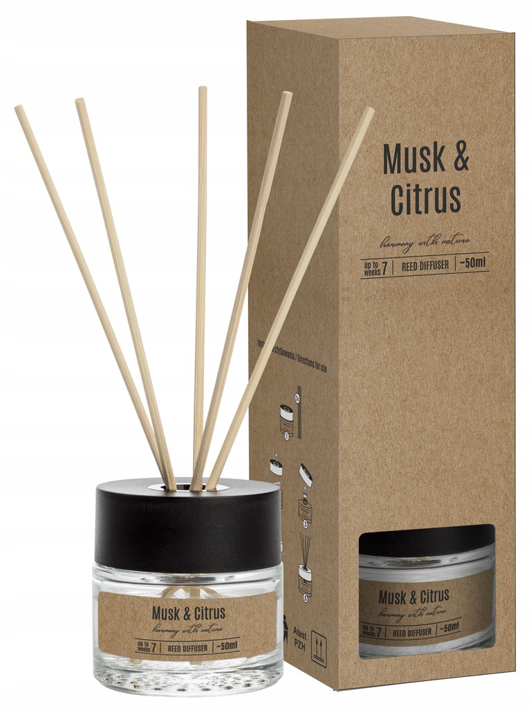 

Bispol patyczki Musk & Citrus 50ml