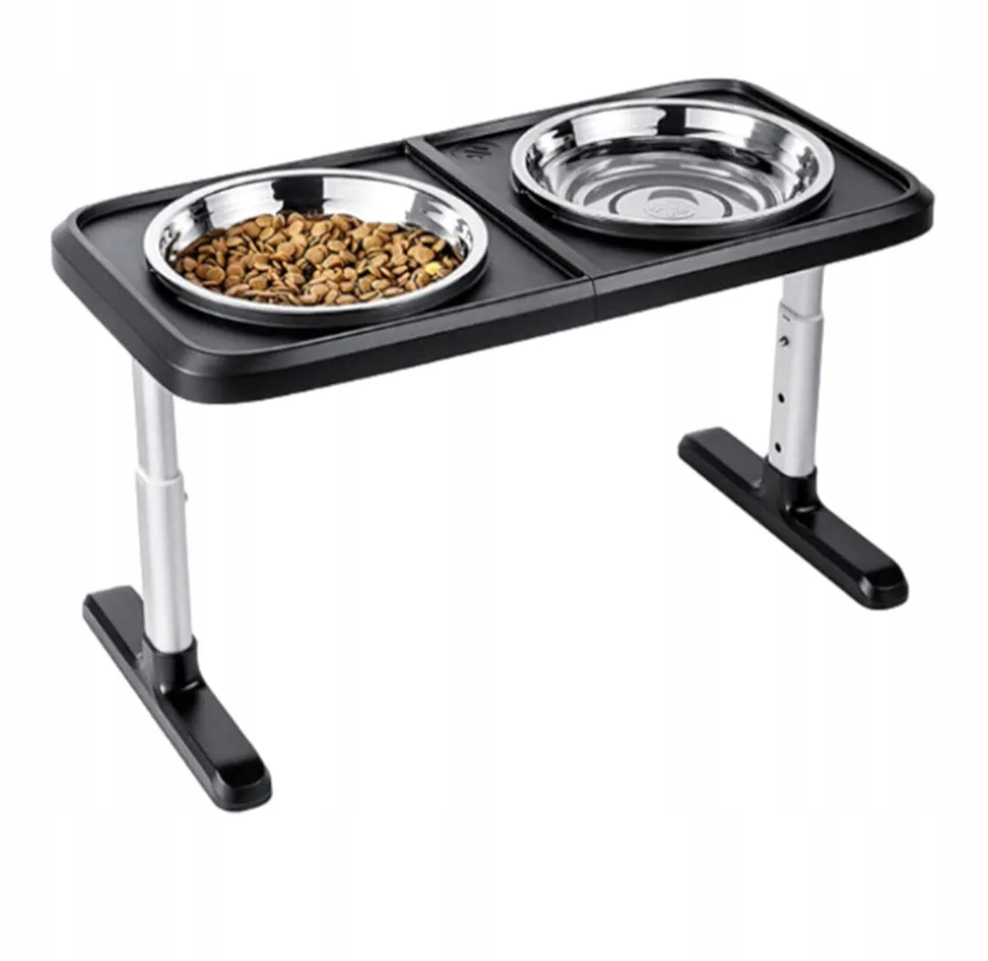 Levně Misky pro psy, vyvýšený stojan misky , nastavitelný, vyvýšený 4