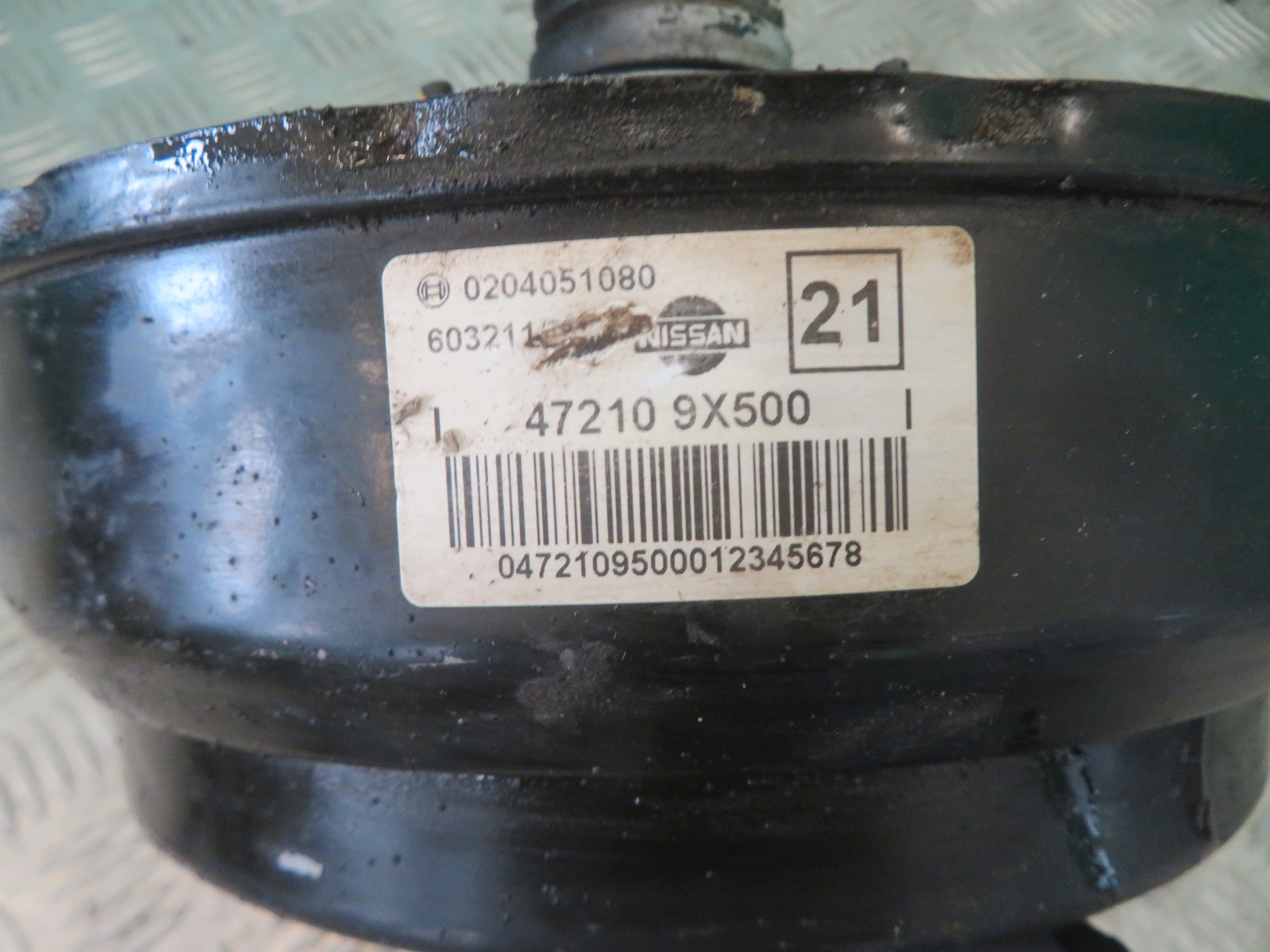 servo Servofreno NISSAN CABSTAR 07R 0204051080
