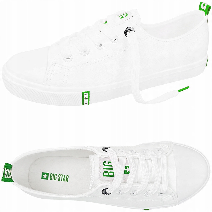

Trampki Big Star damskie buty białe GG274006 39