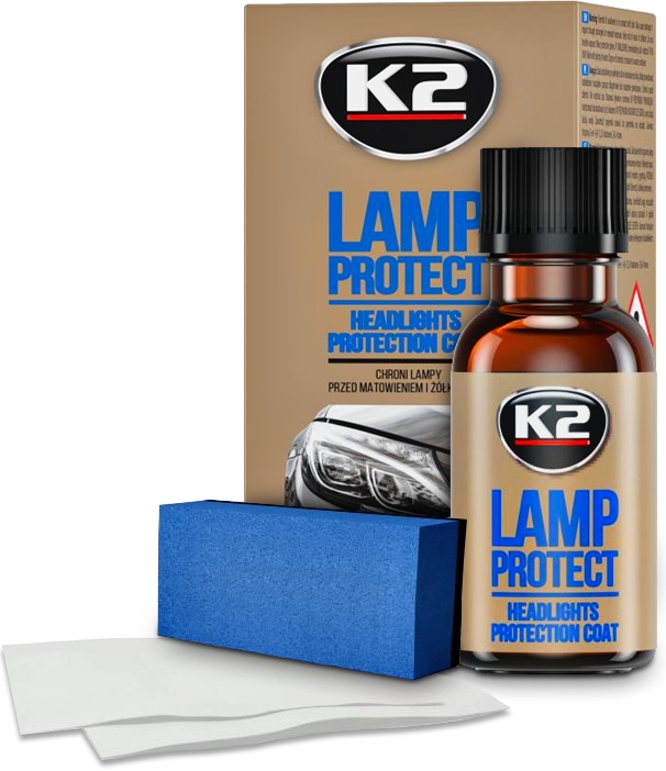 K2 LAMP PROTECT 10ML ZESTAW DO REGENERACJI I ZABEZPIECZENIA REFLEKTORÓW Numer katalogowy producenta K530