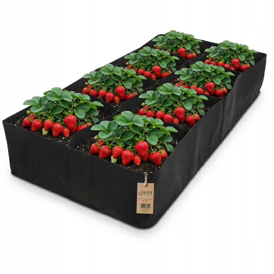 DONICZKA FILCOWA MATERIAŁOWA DO SADZENIA ROŚLIN WARZYW OGRODOWA 180x90 XXL Stan opakowania oryginalne