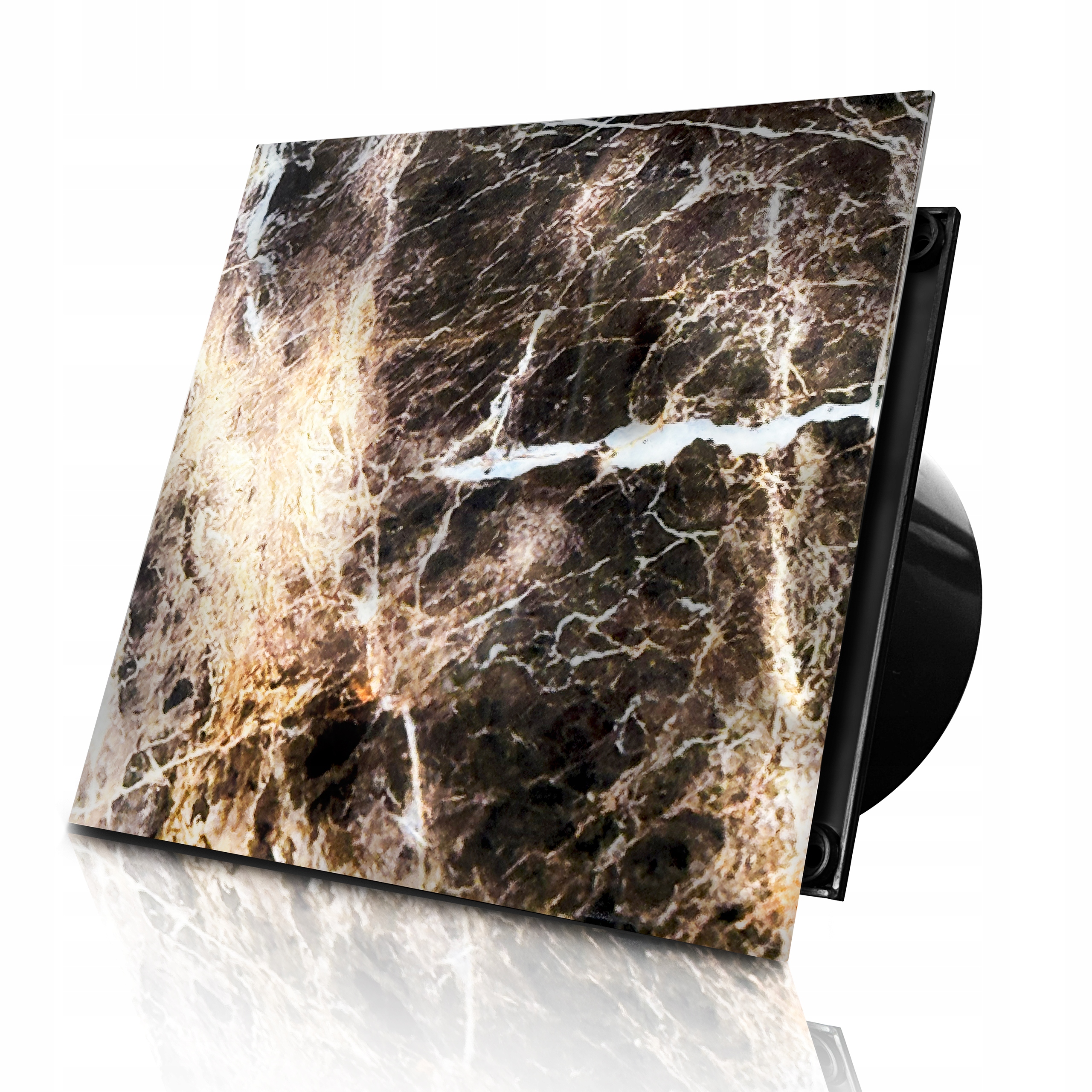 Koupelnový Ventilátor 100 MM Hygrostat Časovač 52 Vzorů Zpětná Klapka