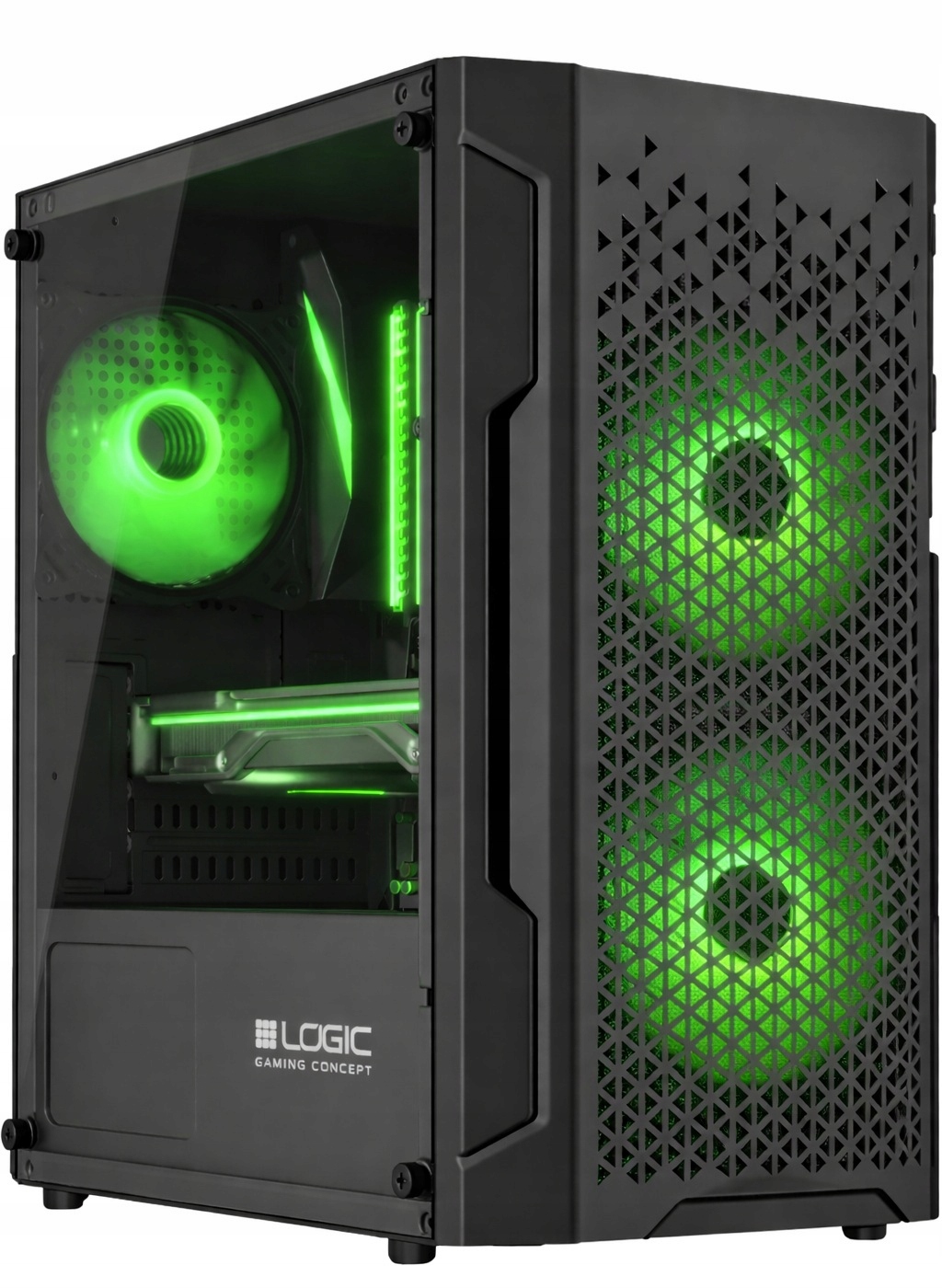 Komputer Gamingowy Ryzen 5 8400F RX7600 16GB RAM 1TB SSD Win11