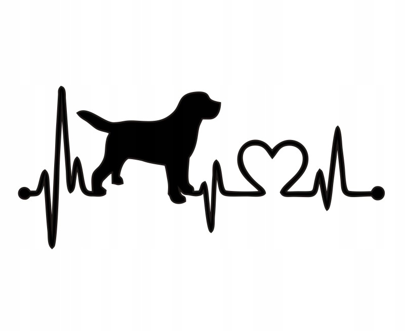 

Naklejka na samochód Pies, Kocham Psy, Love Dogs