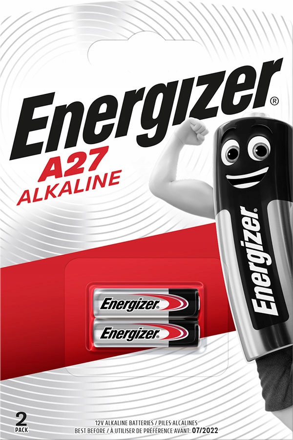A27 MN27 E27A bateria alkaliczna 12V Energizer do pilotów - 2 sztuki