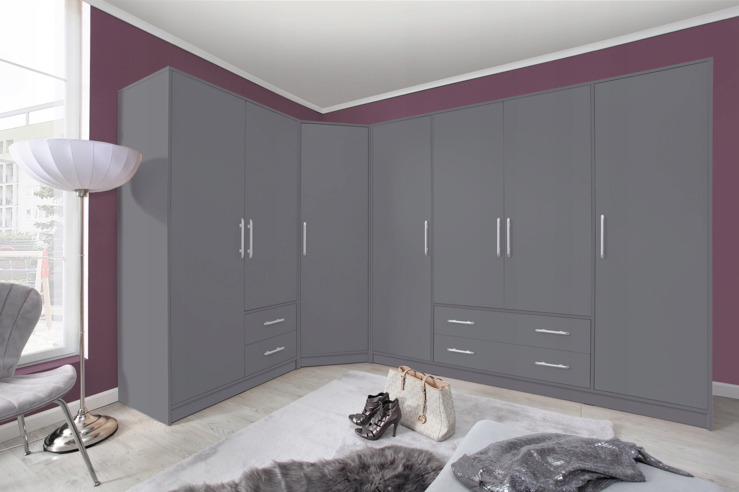 szafa regał mała bieliźniarka biały dąb SMART SR5 Szerokość mebla 50 cm