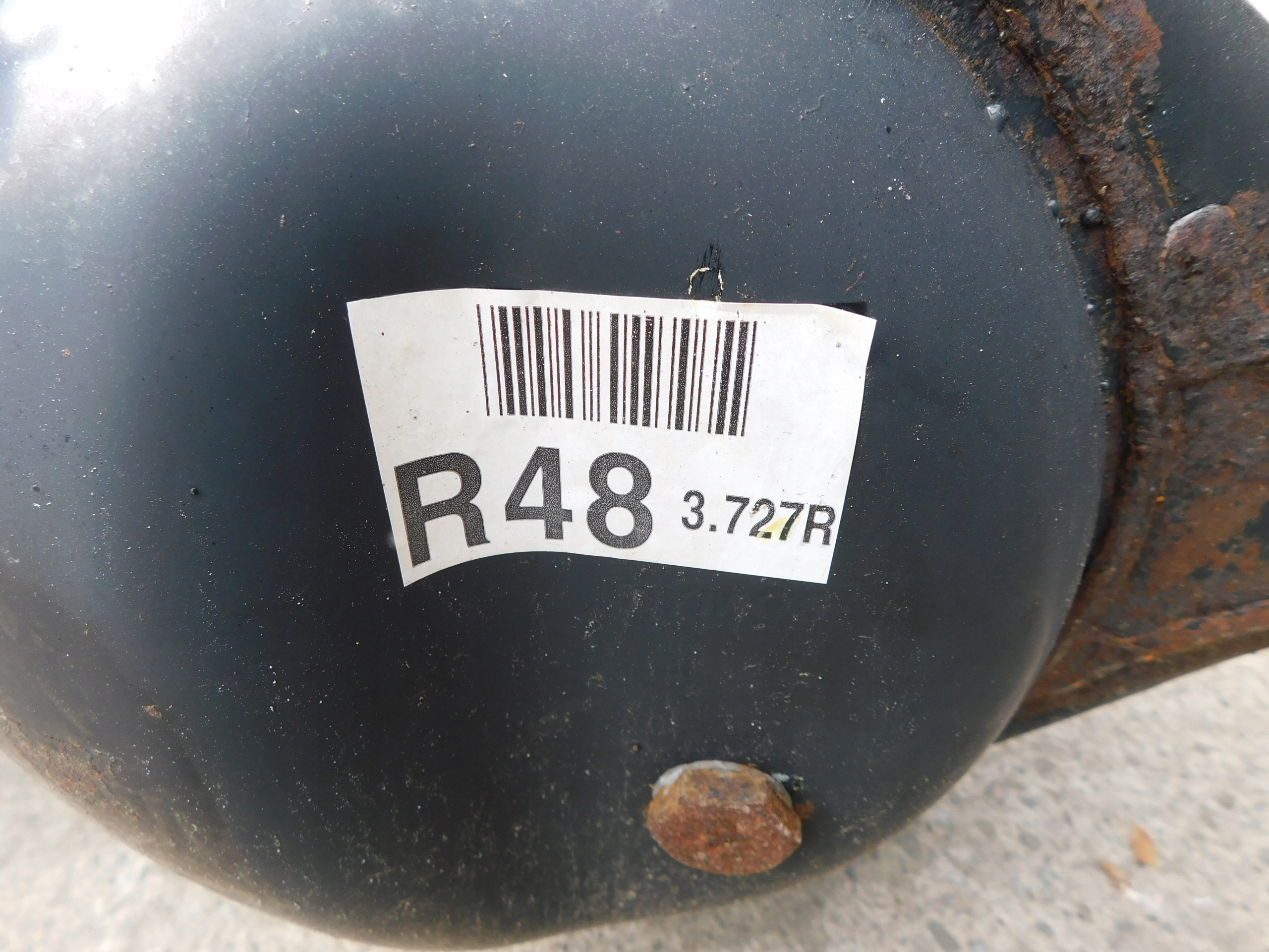 Hyundai H1 II 2.5 CRDI differential rear part differential diff complete R48 3.727.R