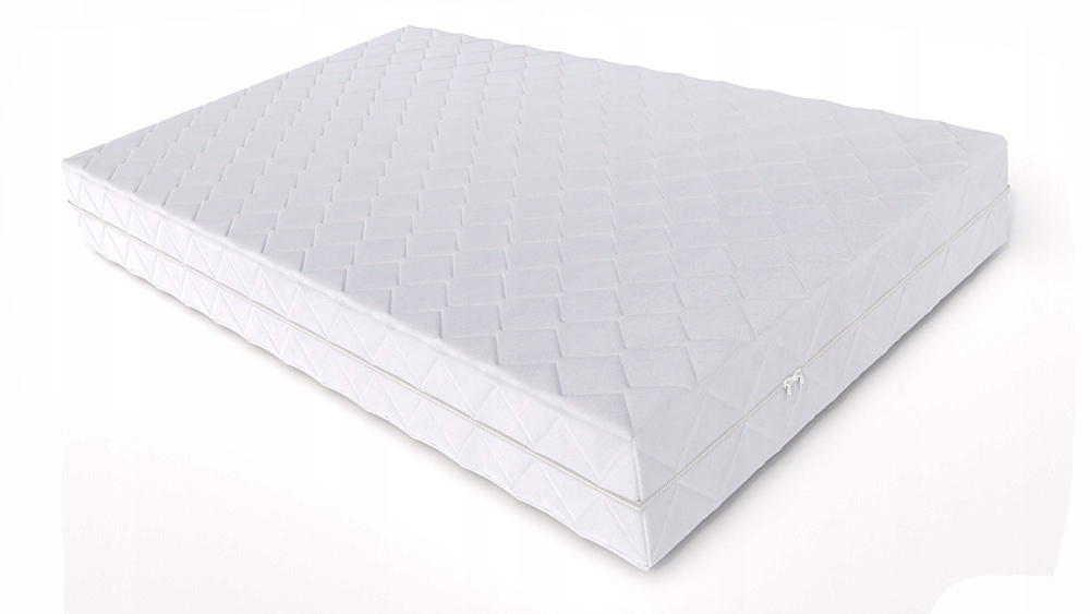 Materac 90x190x8 Piankowy W Pokrowcu Dwustronny
