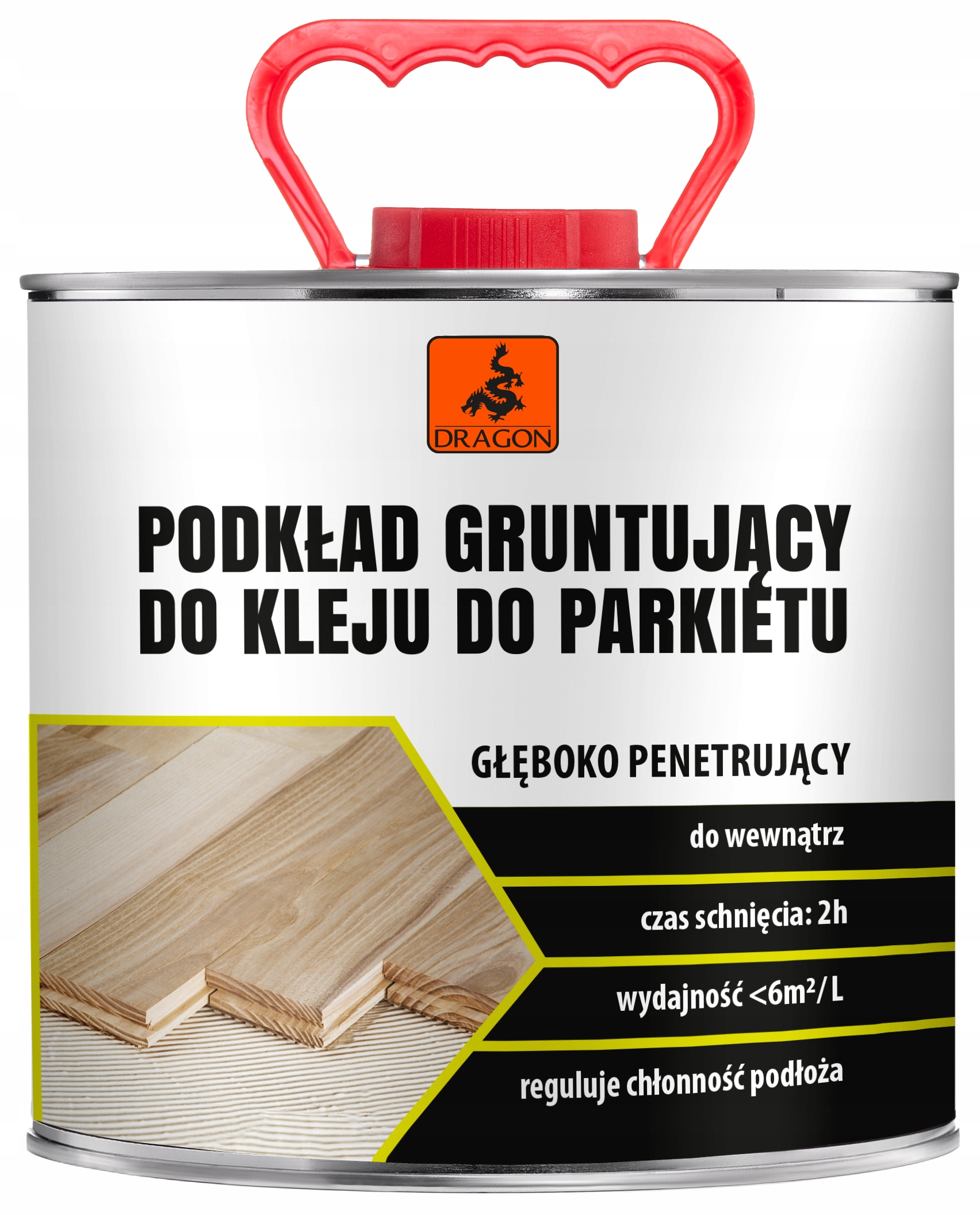 PODKŁAD GRUNT DO KLEJU DO PARKIETU 2,5 L DRAGON