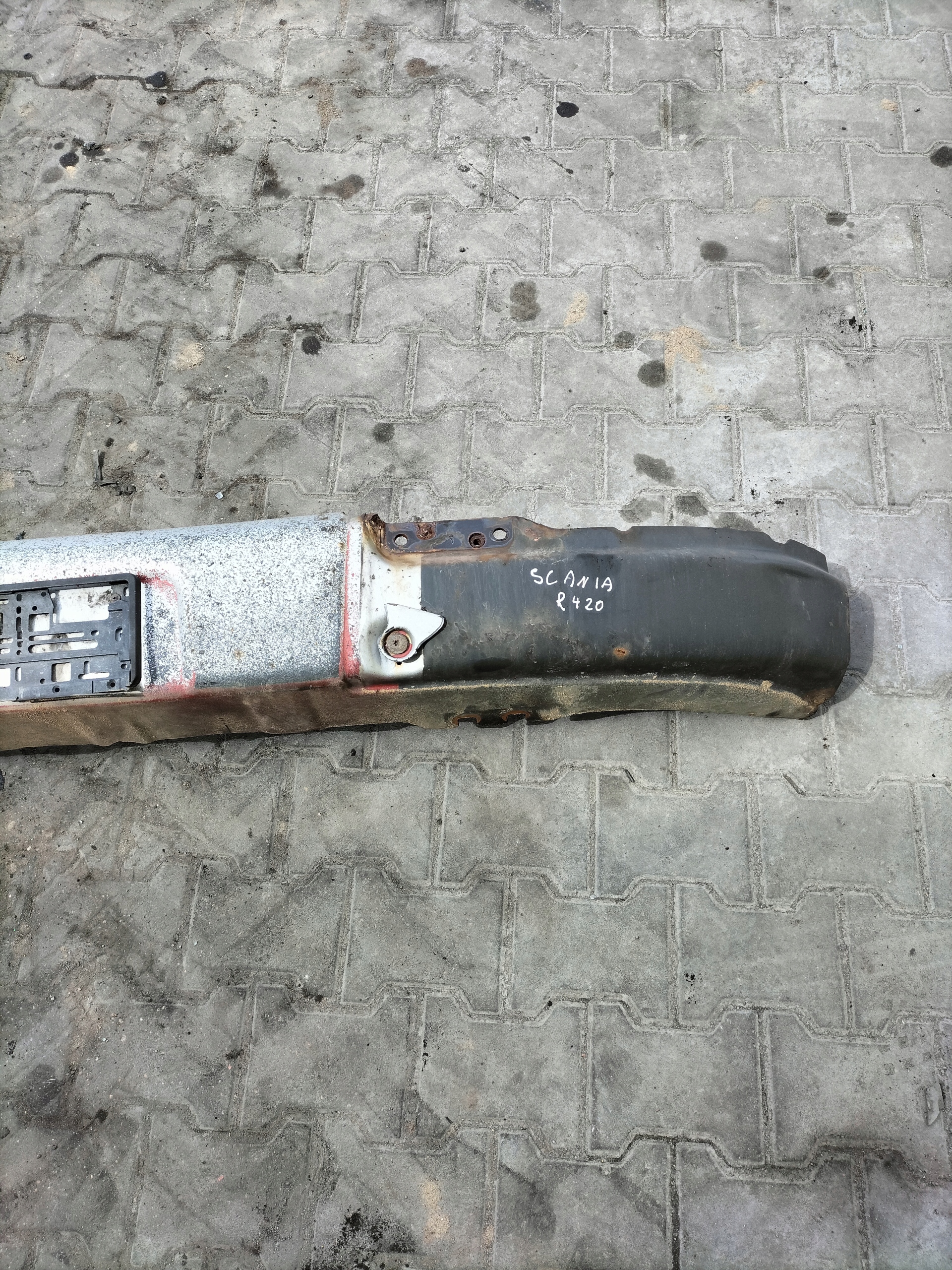 bumper bumper support front scania r 1850263
