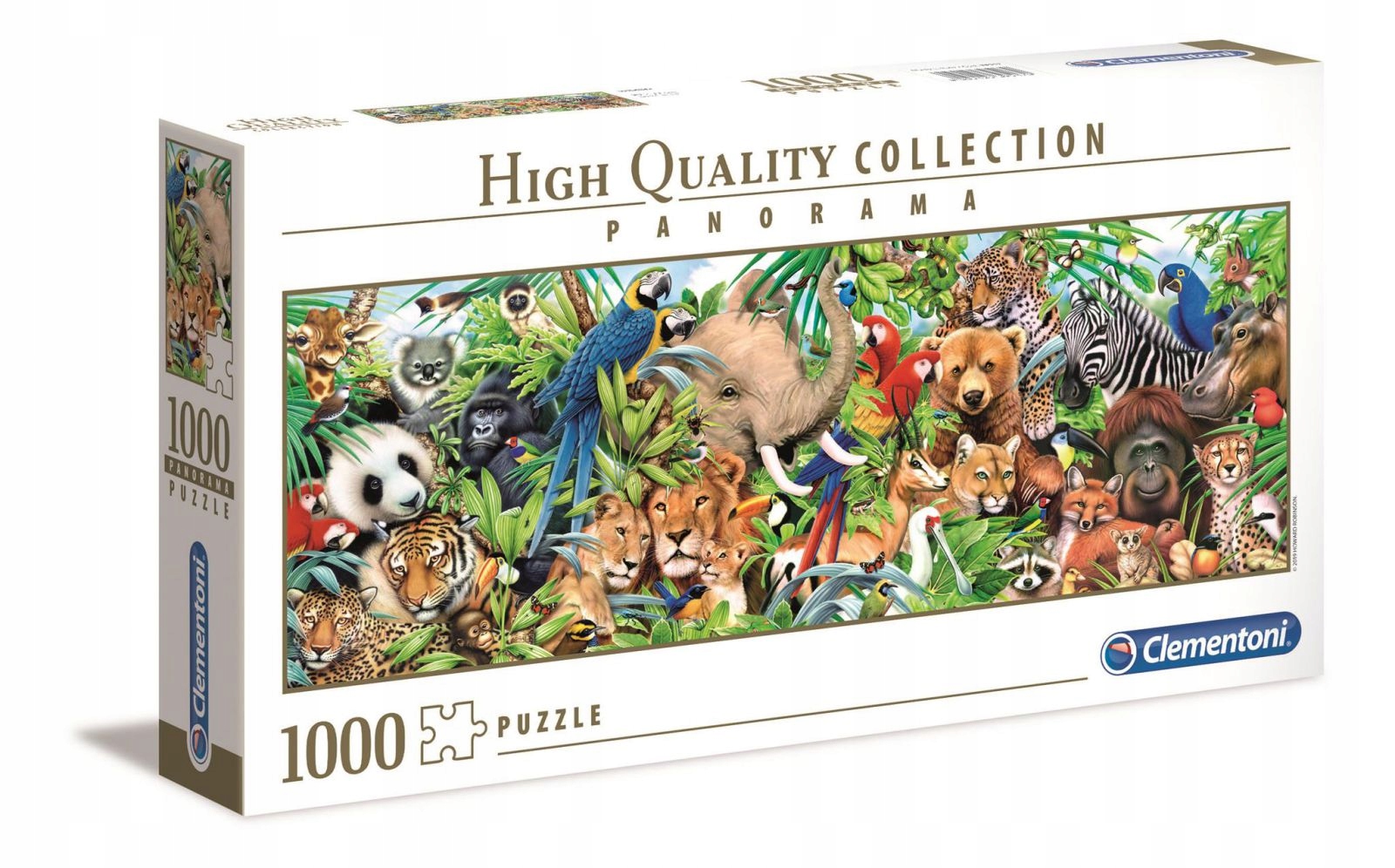 

Clementoni Puzzle 1000 el. Dzika przyroda