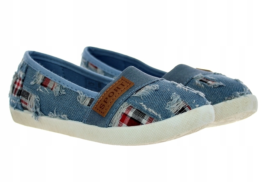 

Buty Dziecięce Sportowe Jeansowe Casual 5726 r 27
