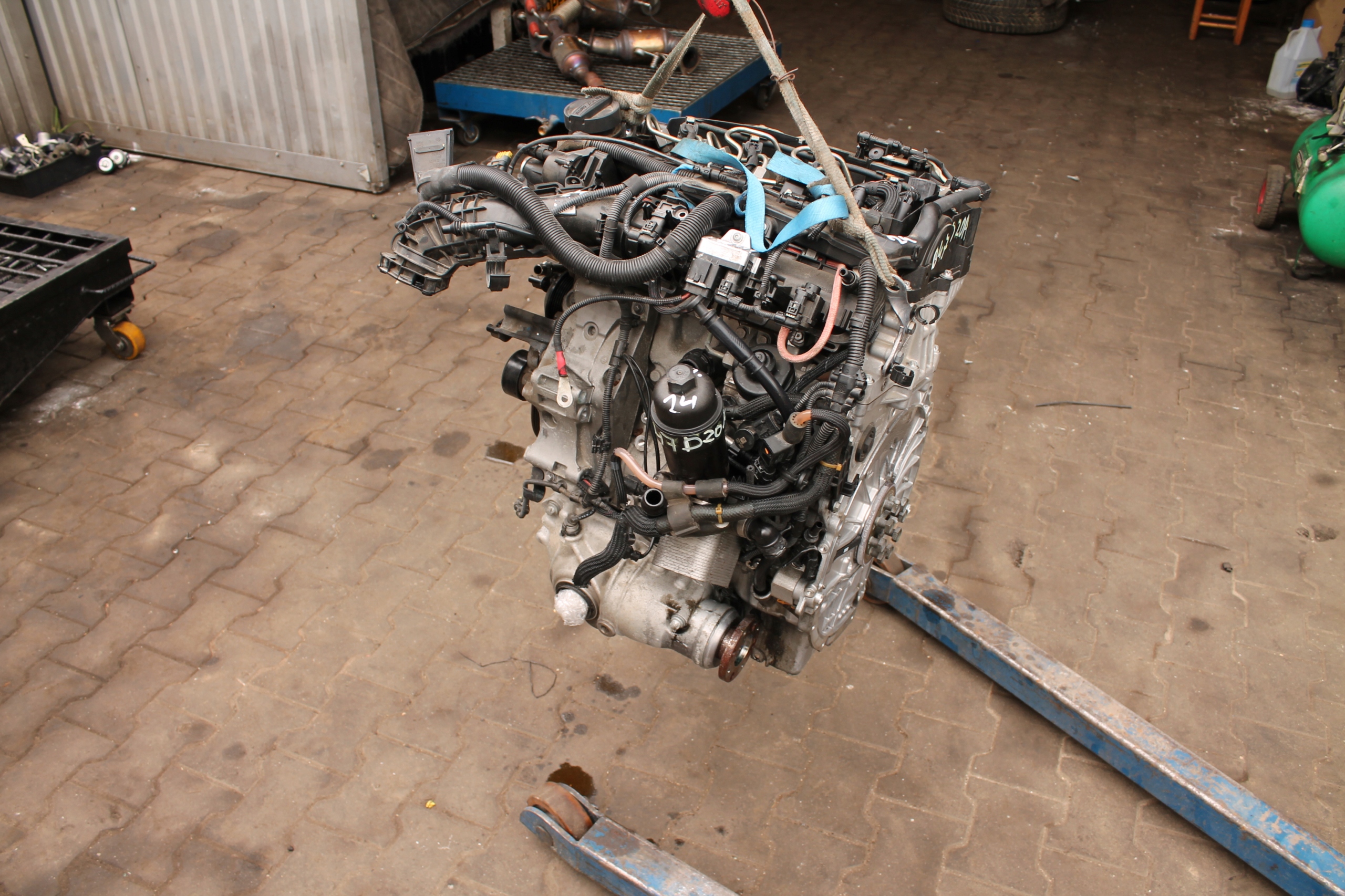 engine complete BMW B47D20A 60 TYSKM 19 ROK