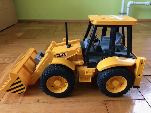 KOPARKA SPYCHACZ JCB zabawka dla dziecka !!! Model JCB 86C-1