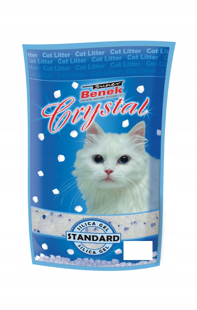 Certech Benek Crystal Standard Přírodní – stelivo pro kočky...