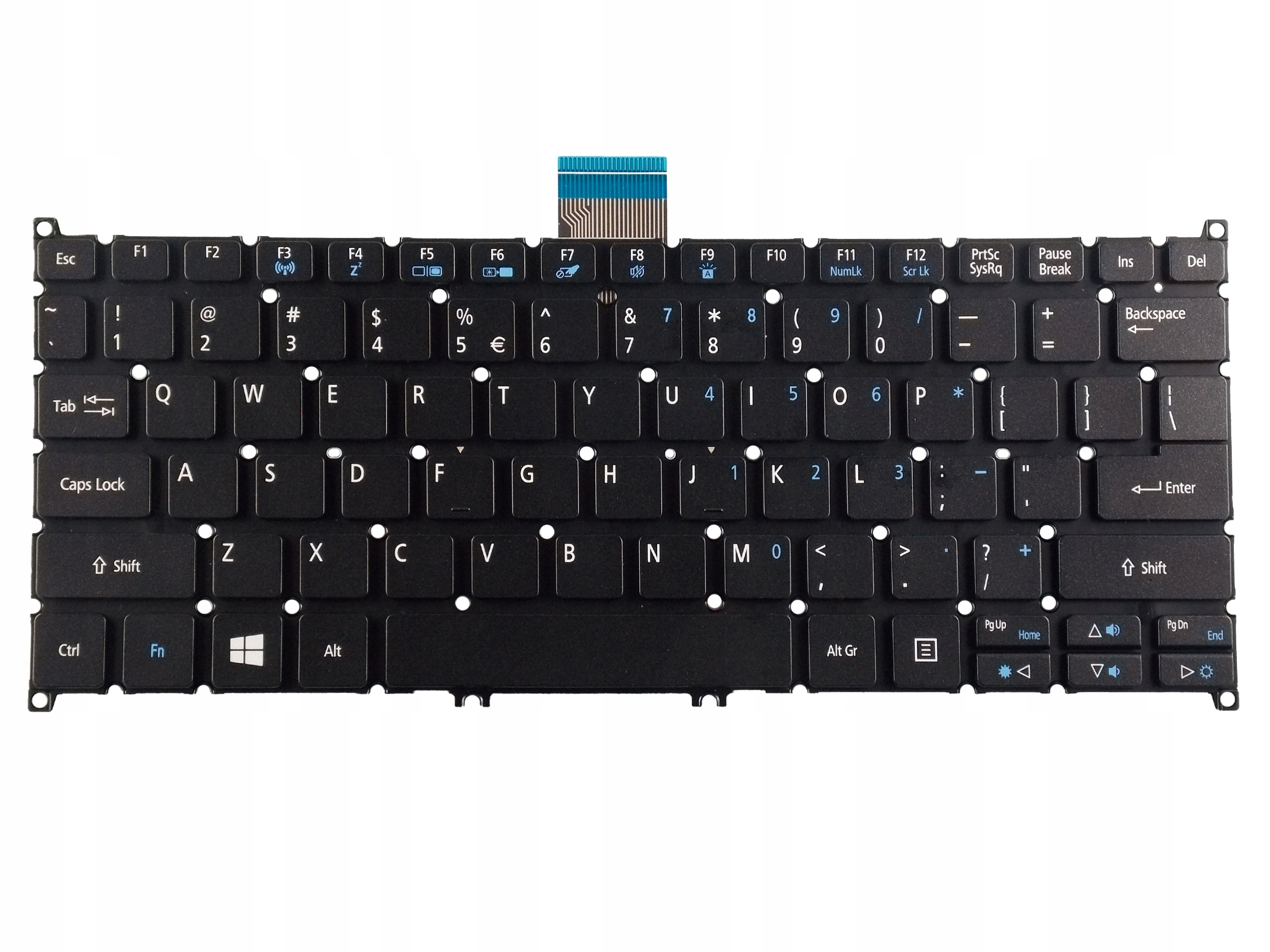 

Klawiatura Acer V13 V3-371 V5-132P Podświetlana