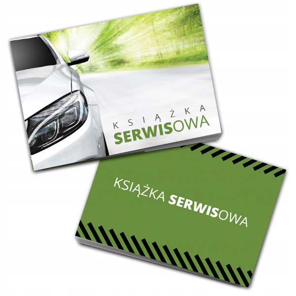 

100x Książka Serwisowa napraw Książeczka Przegląd