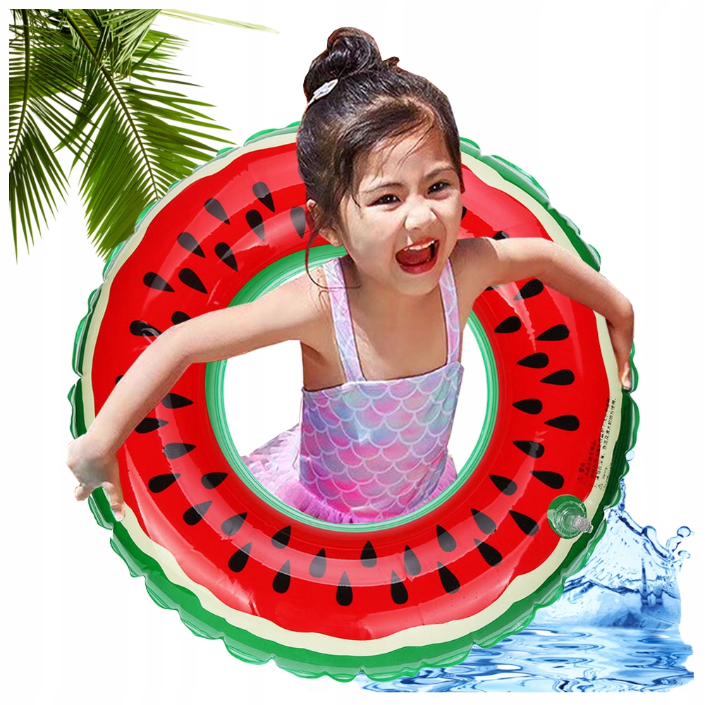 

Materac dmuchany koło do pływania wody kółko Arbuz