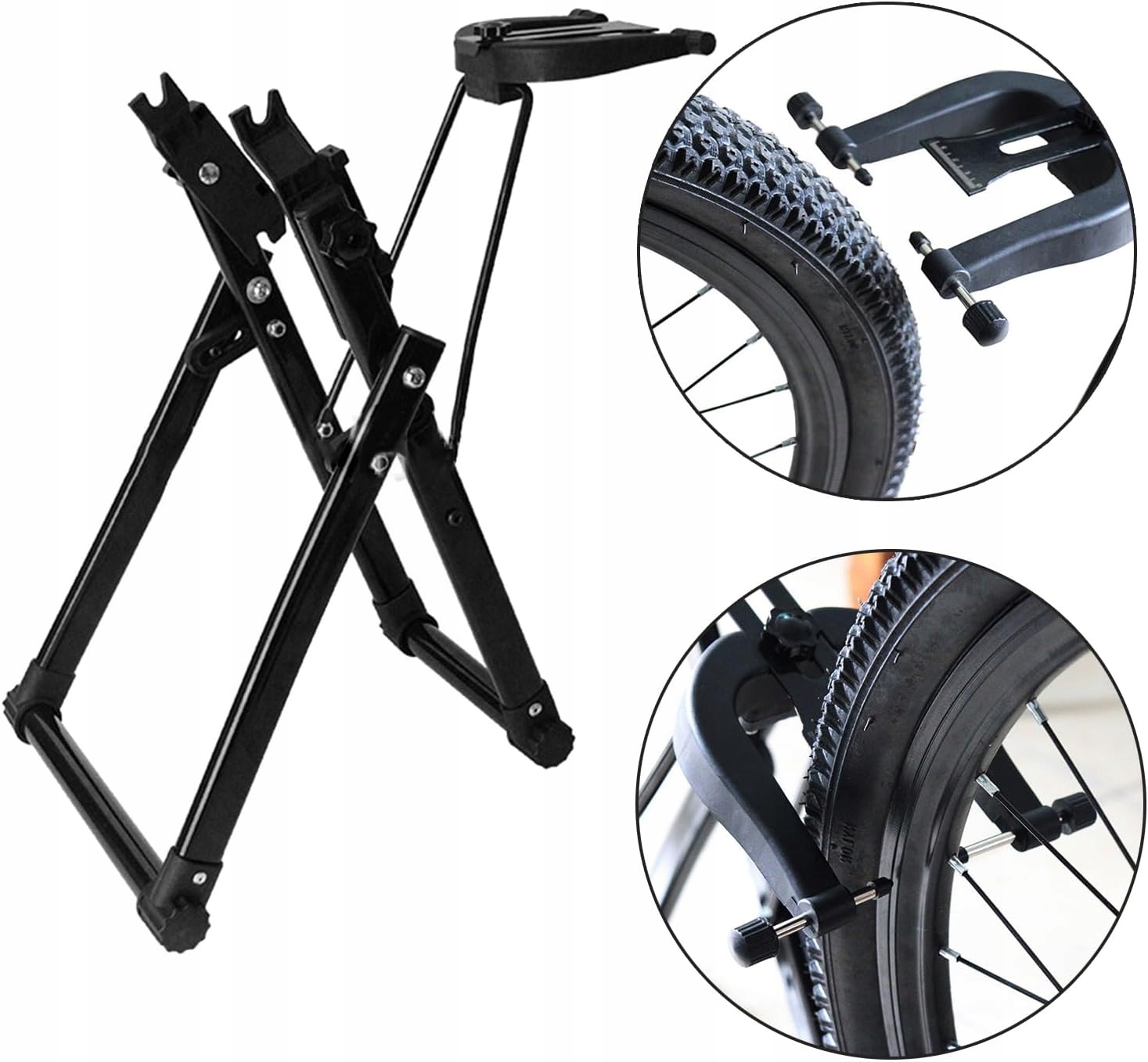 Centrovací stojan na kolo pro kola a ráfky jízdních kol, stojan na centrování 16-29"