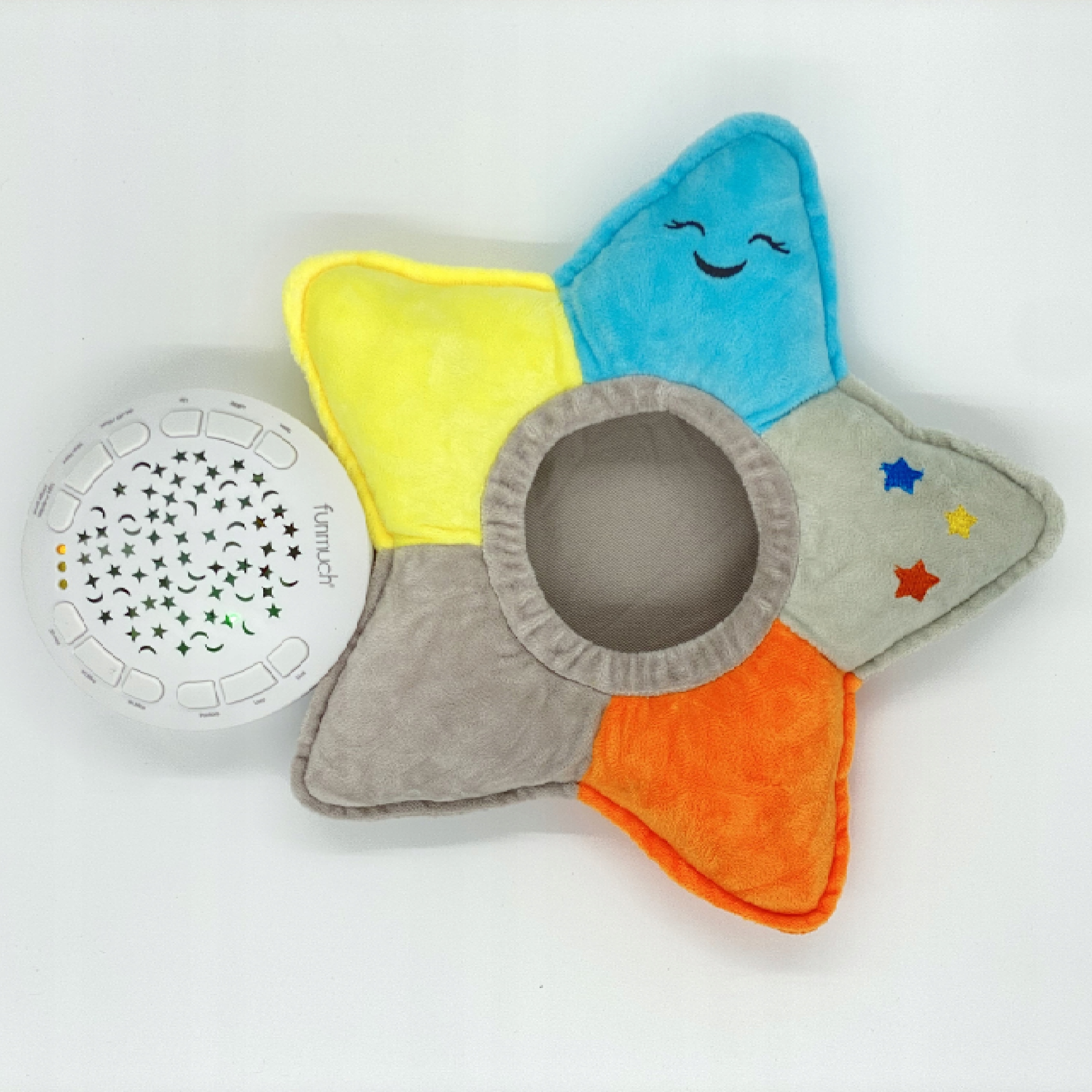 USYPIACZ DLA NIEMOWLĄT Z PROJEKTOREM GWIAZD PLUSZOWA GWIAZDA EAN (GTIN) 5906067920211