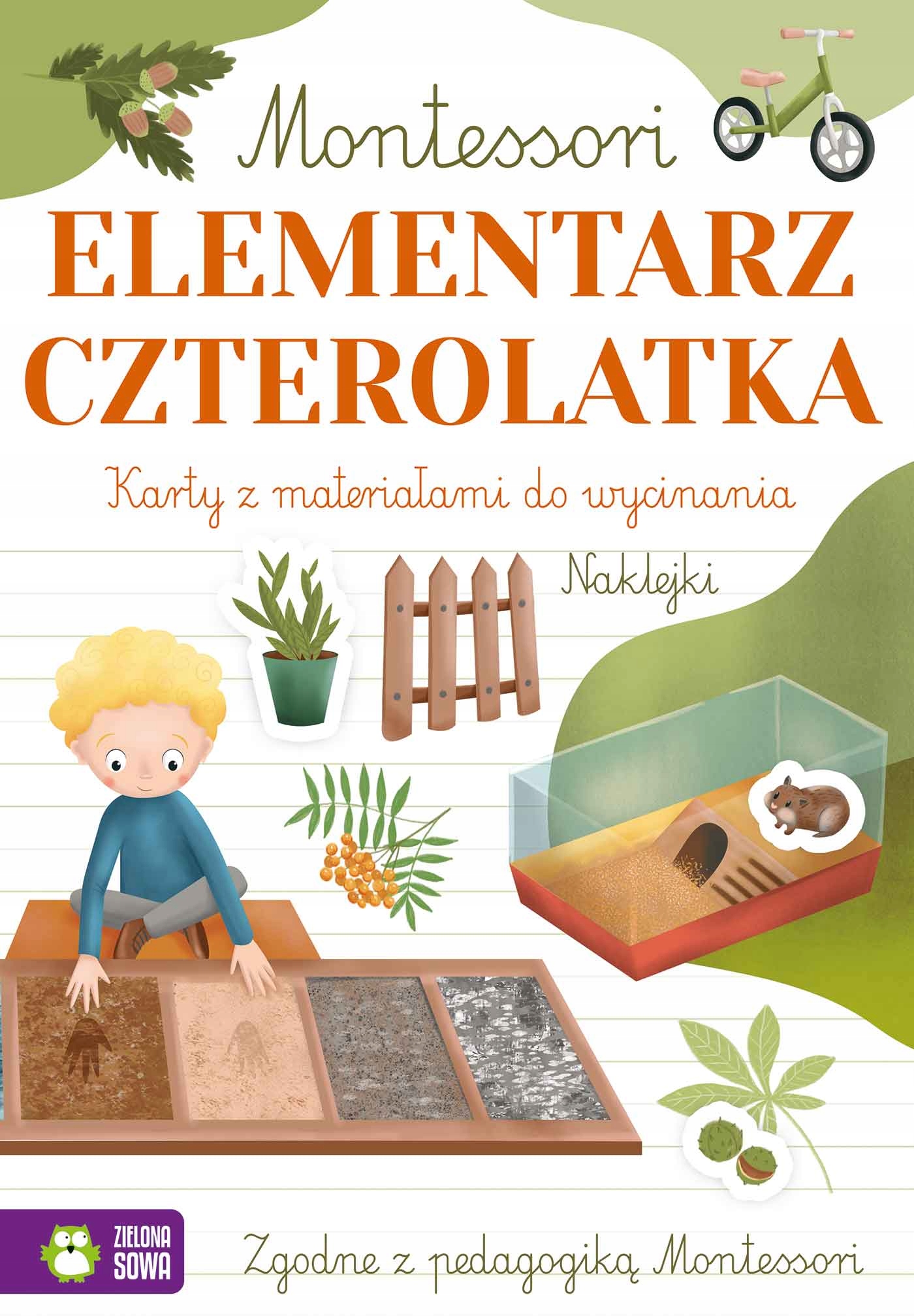 

Elementarz czterolatka. Montessori. Zadania