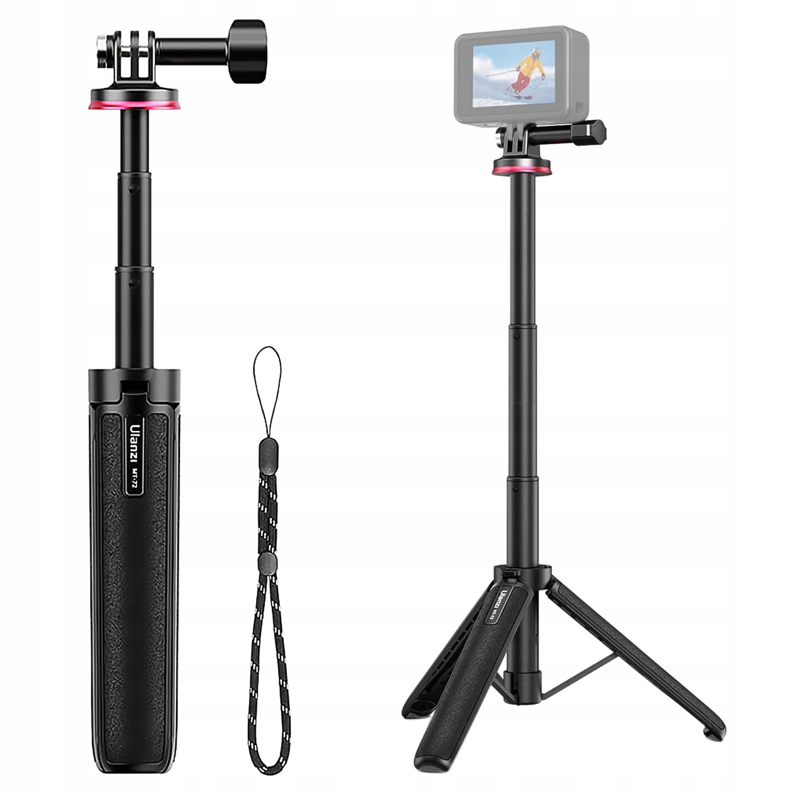 Ulanzi MT-72 Mini stativ s výložníkem pro kamery typu GoPro Xiaomi Sjcam