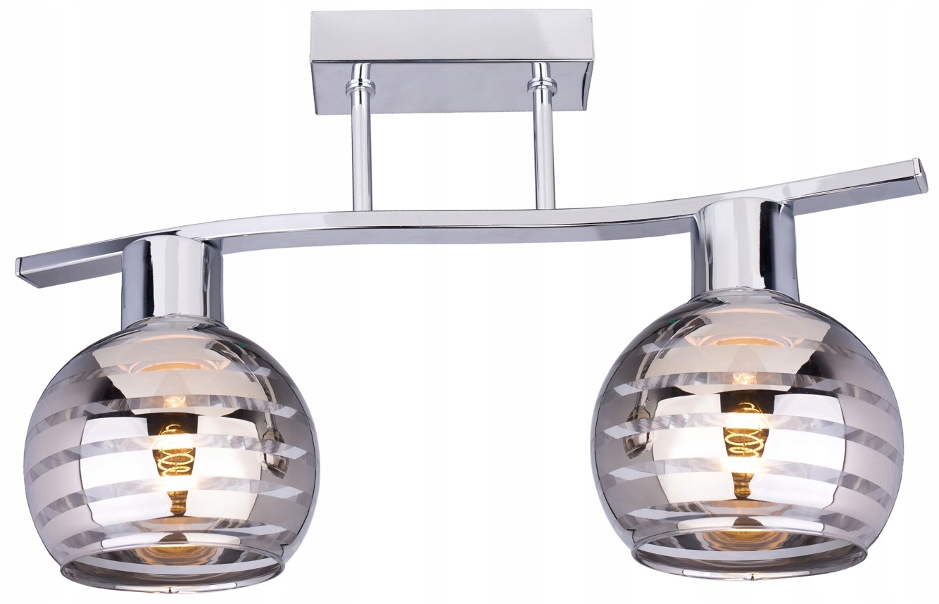 

Szklana Lampa Wisząca Plafon Sufitowa Żyrandol Led