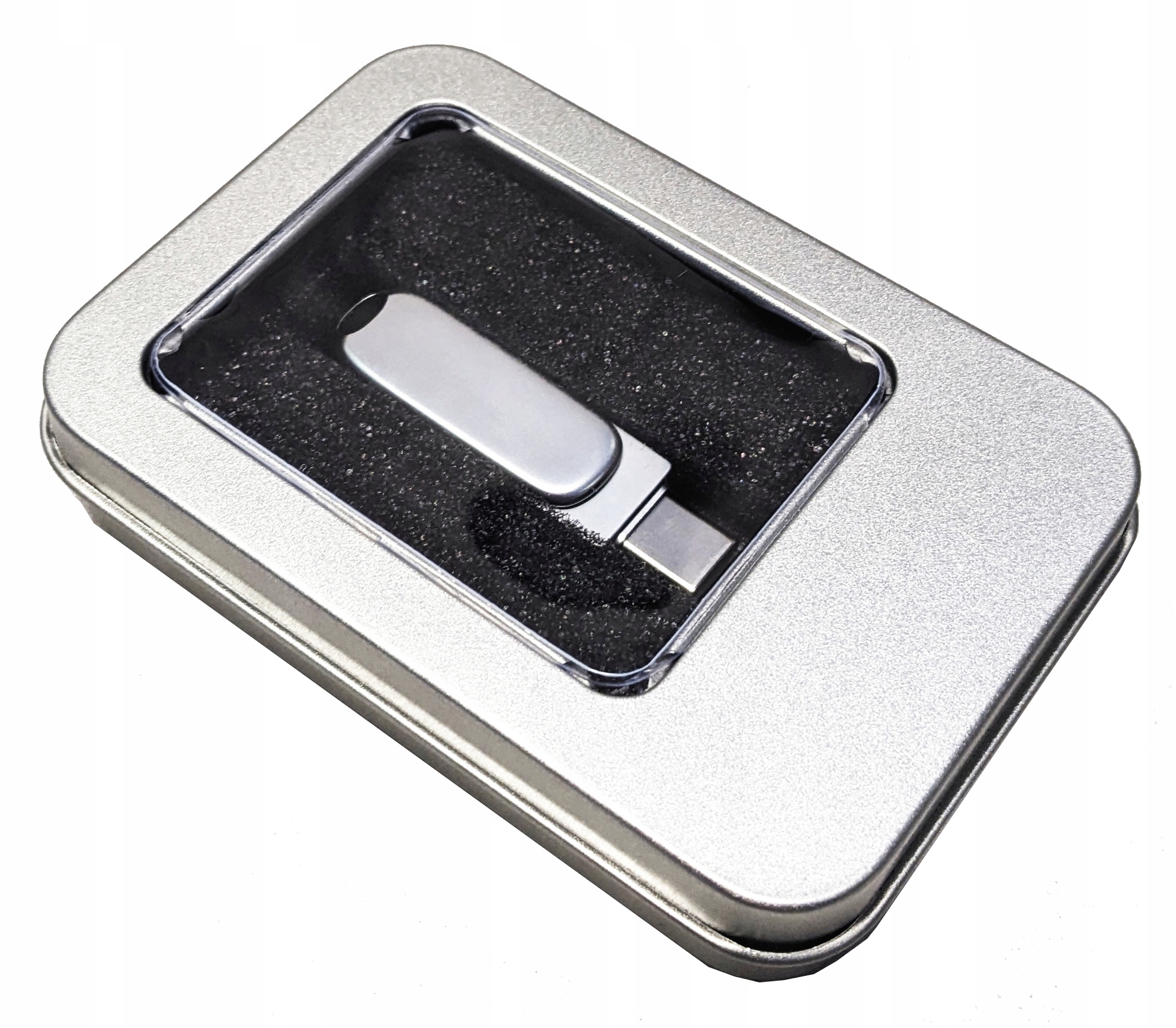 MediaRange MAŁE Aluminiowe Etui na Pendrive USB BOX903 DO REKLAMY POD LASER