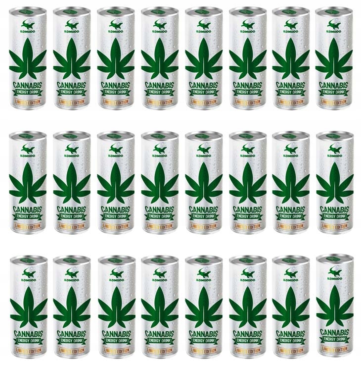 Levně Nápoj Komodo Cannabis 250 ml energizující a energizující