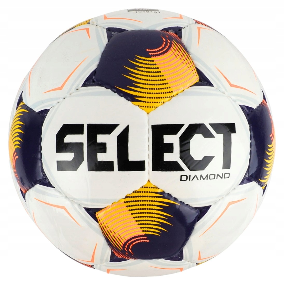 Fotbalový míč Select Diamond V26 Fifa Basic bílo-oranžový 19347 vel. 5