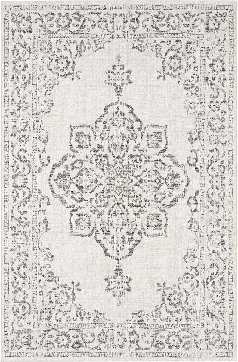 Koberec na terasu 80x150 cm, plochý tkaný provaz typu sisal