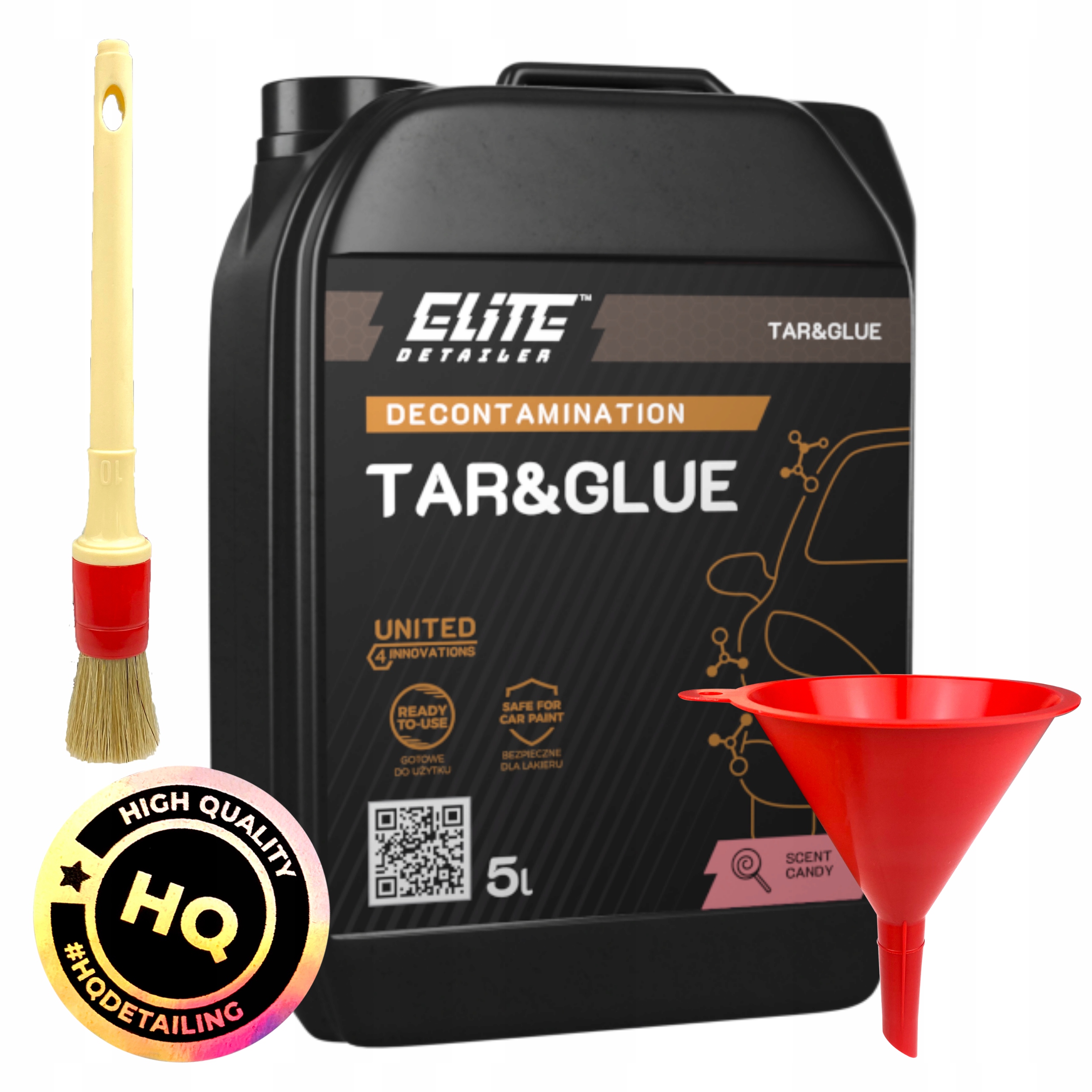 Elite Detailer Tar&Glue 5L Odstraňuje živice z asfaltu