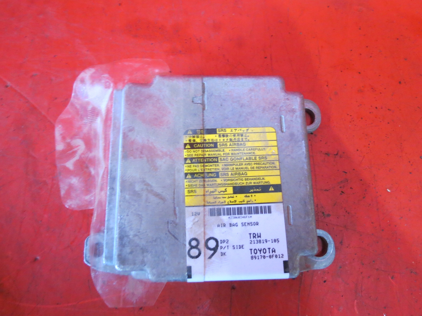 COROLLA VERSO 2 II 04- Airbags AIRBAG Gurten KPL EU