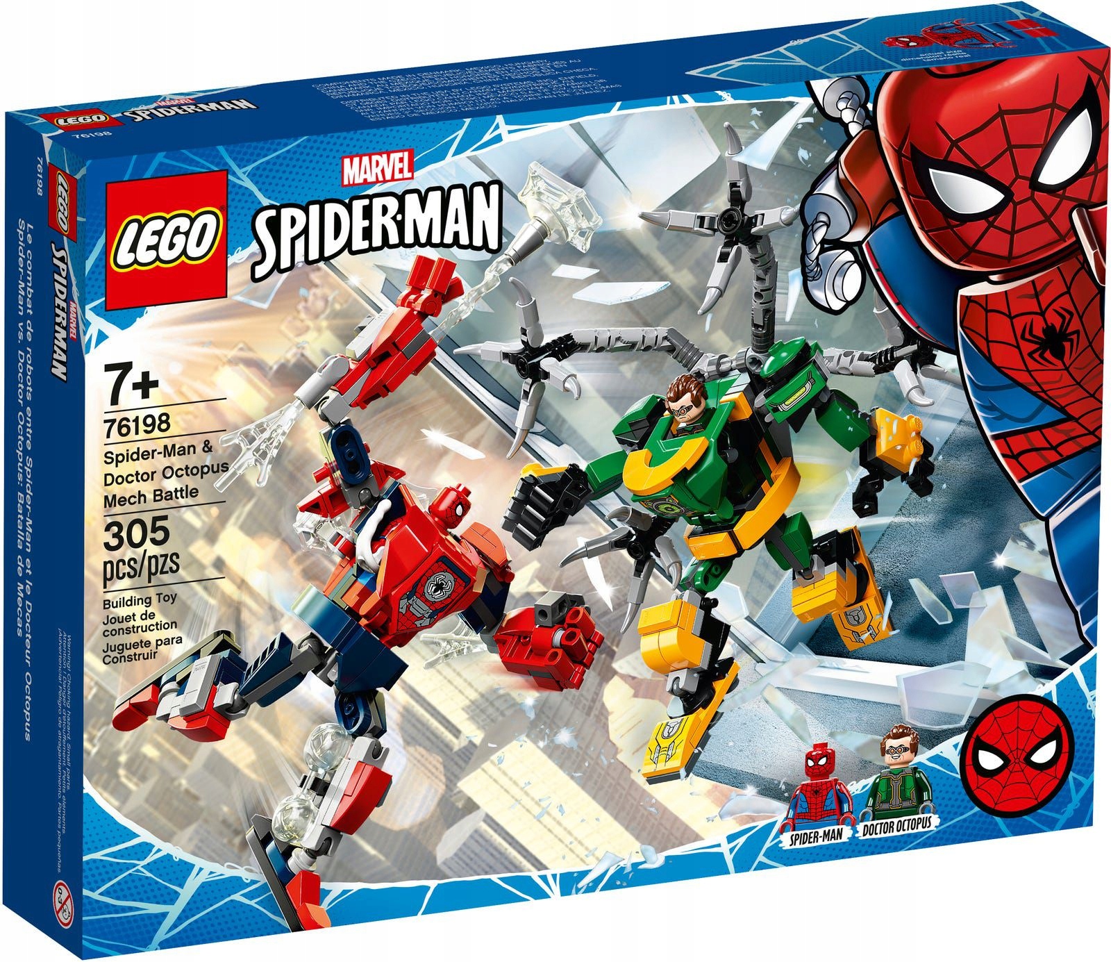 

76198 Lego Heroes Bitwa Mechów Spider i Dr