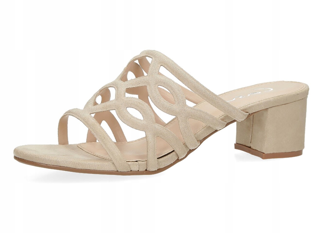 DAMSKIE ELEGANCKIE KLAPKI BUTY NA NISKIM OBCASIE