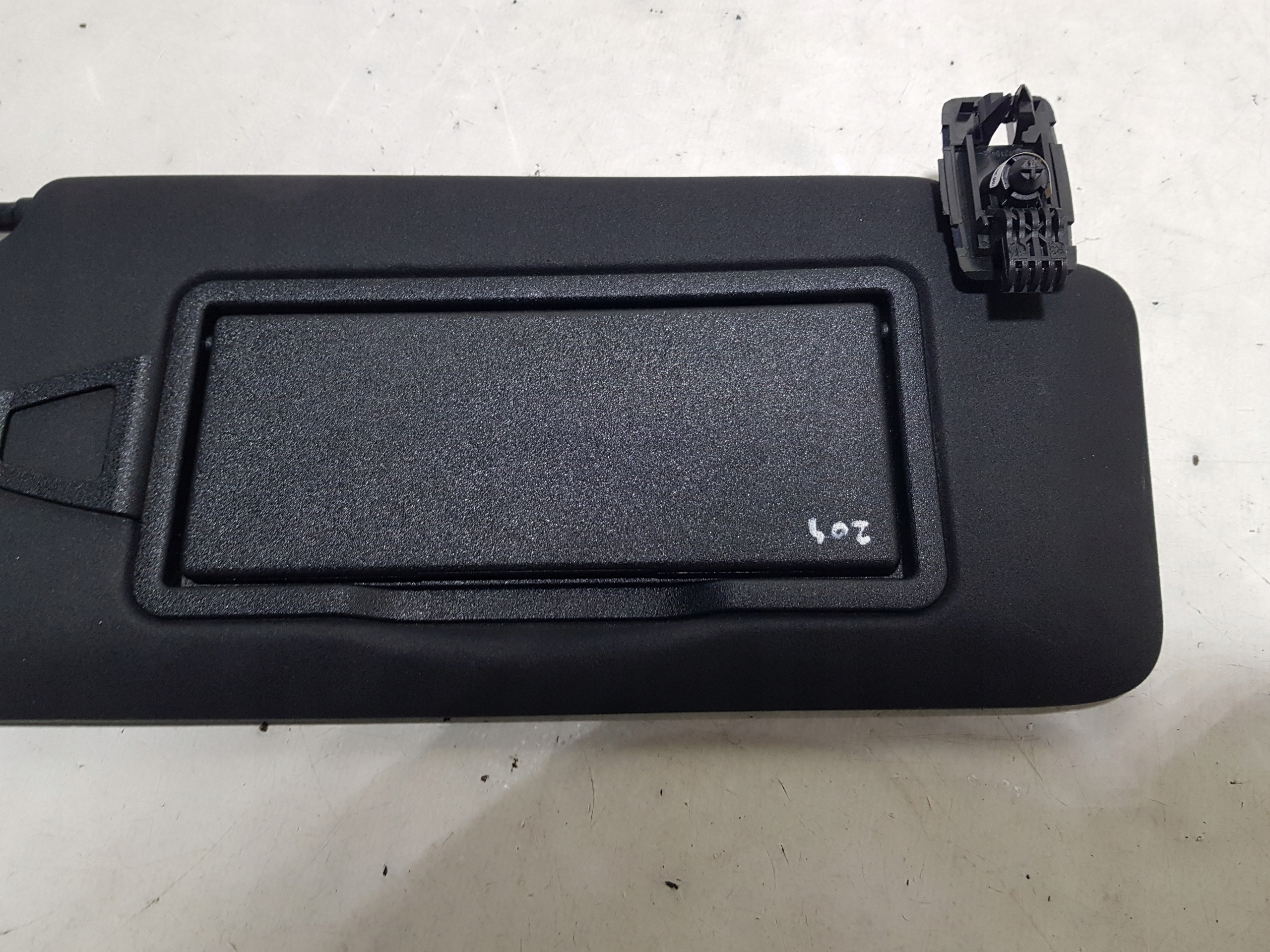 black visor right MERCEDES W204 AMG