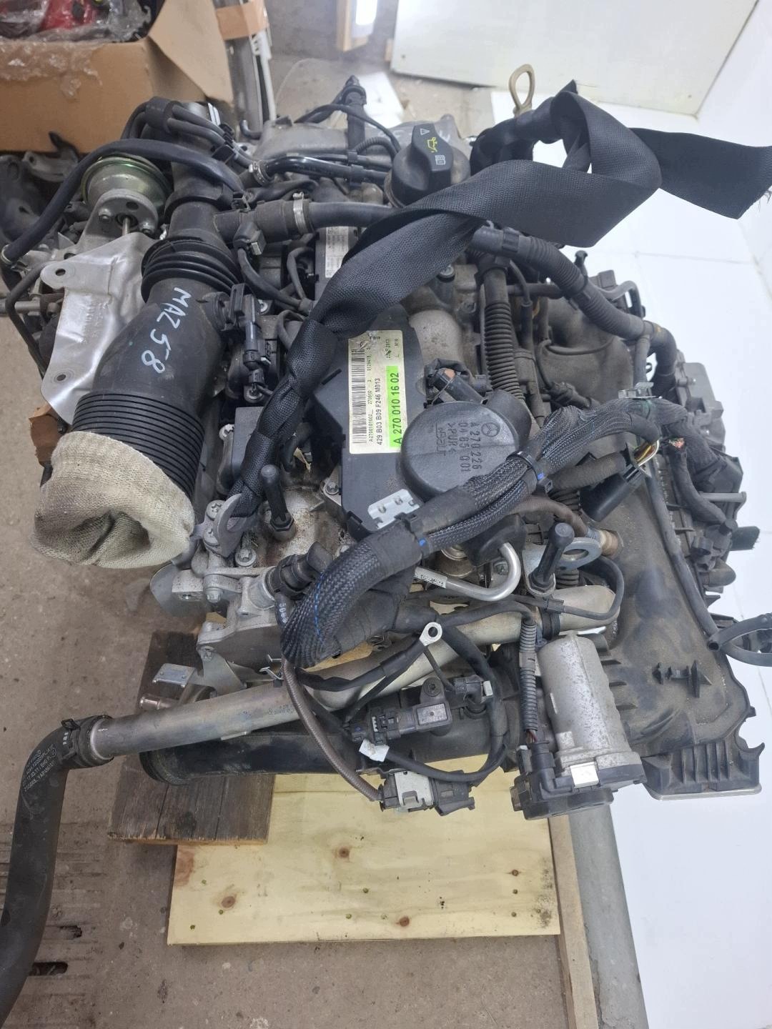 engine complete Mercedes-Benz B W246 2013