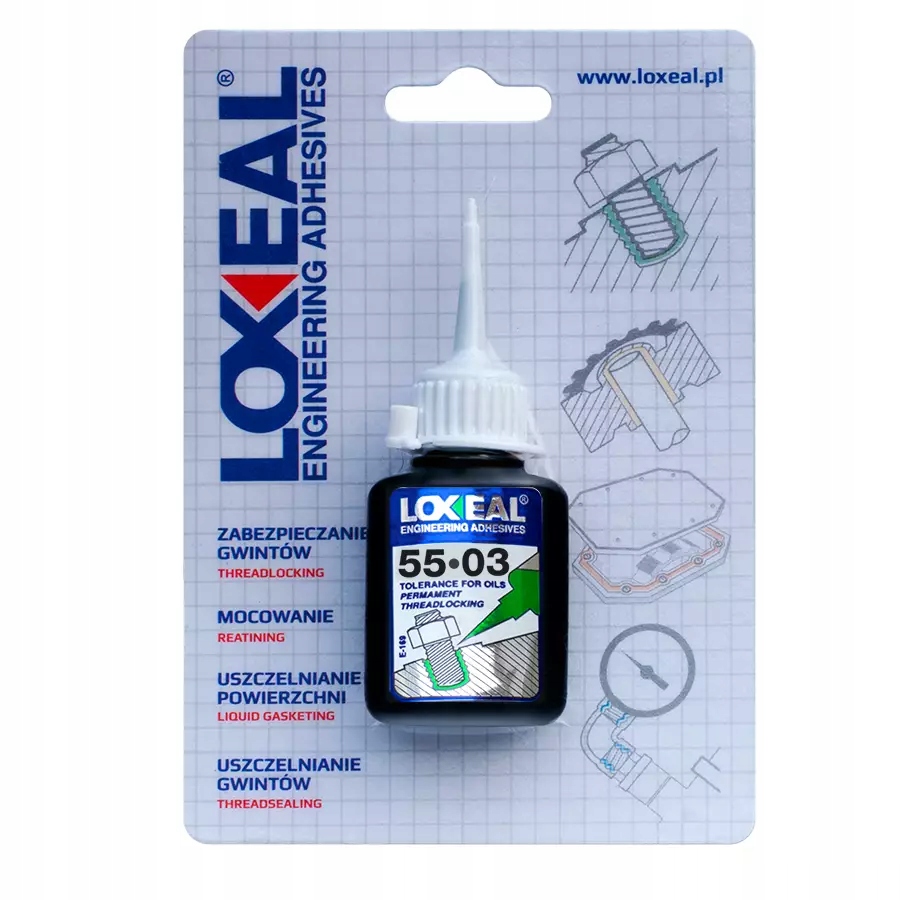 Loxeal 55-03 Uszczelniacz gwintów Klej 10ml