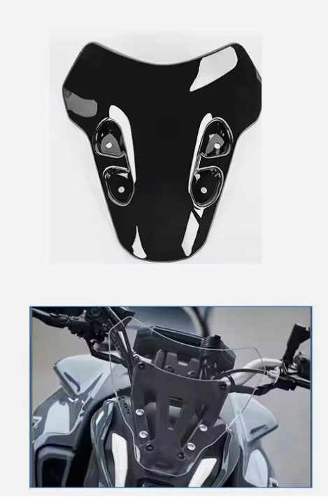TopX Sklo Příslušenství Stříška Yamaha MT-07 MT07 21 23 Ovečka