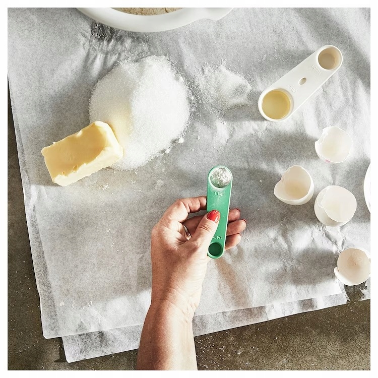 IKEA UPPFYLLD MIARKA KREMOWA I ZIELONA 2 SZT. Marka Ikea