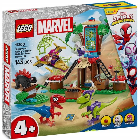 Lego Marvel Spidey Bitva Spideyho a Gobbyho u domku na stromě 11200