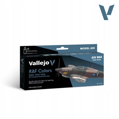 Vallejo: 71.146 Model Air Barvy pro leteckou válku Barvy Raf Seac 1942-1945 Air C