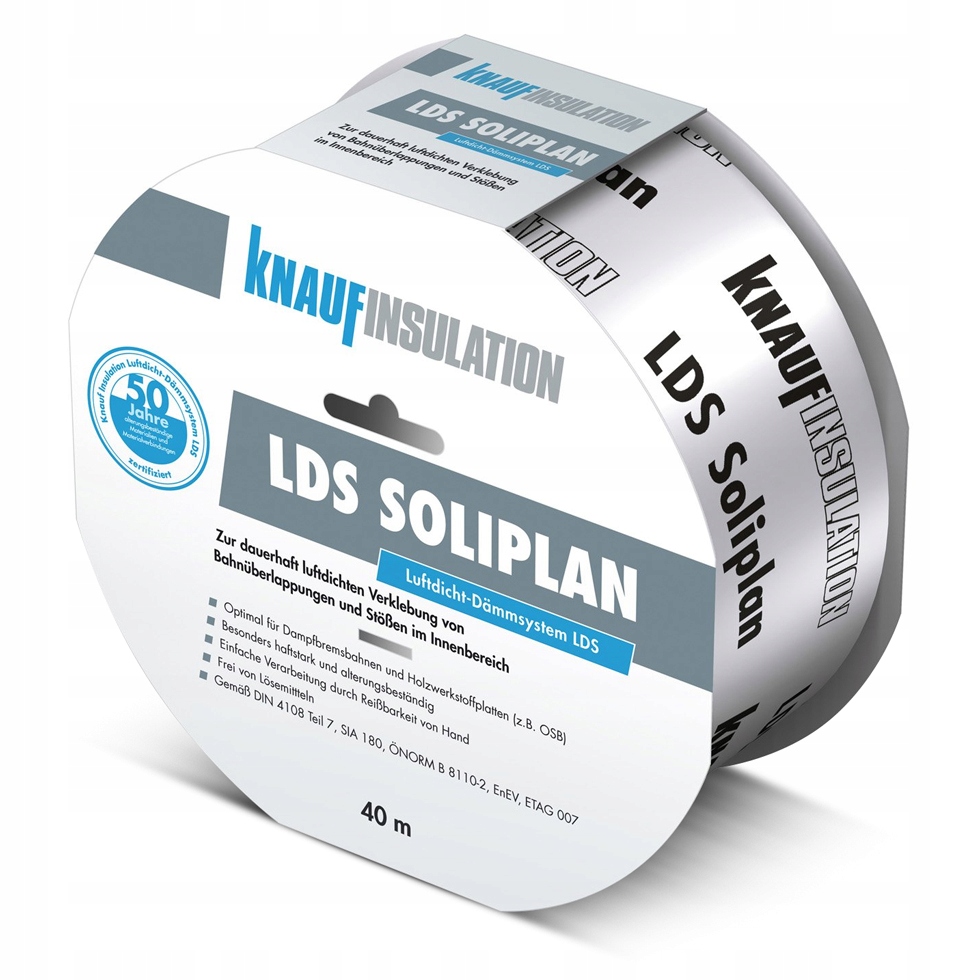 Parotesná páska 6 cm Homeseal Lds Soliplan Knauf 60 mm x 40 m