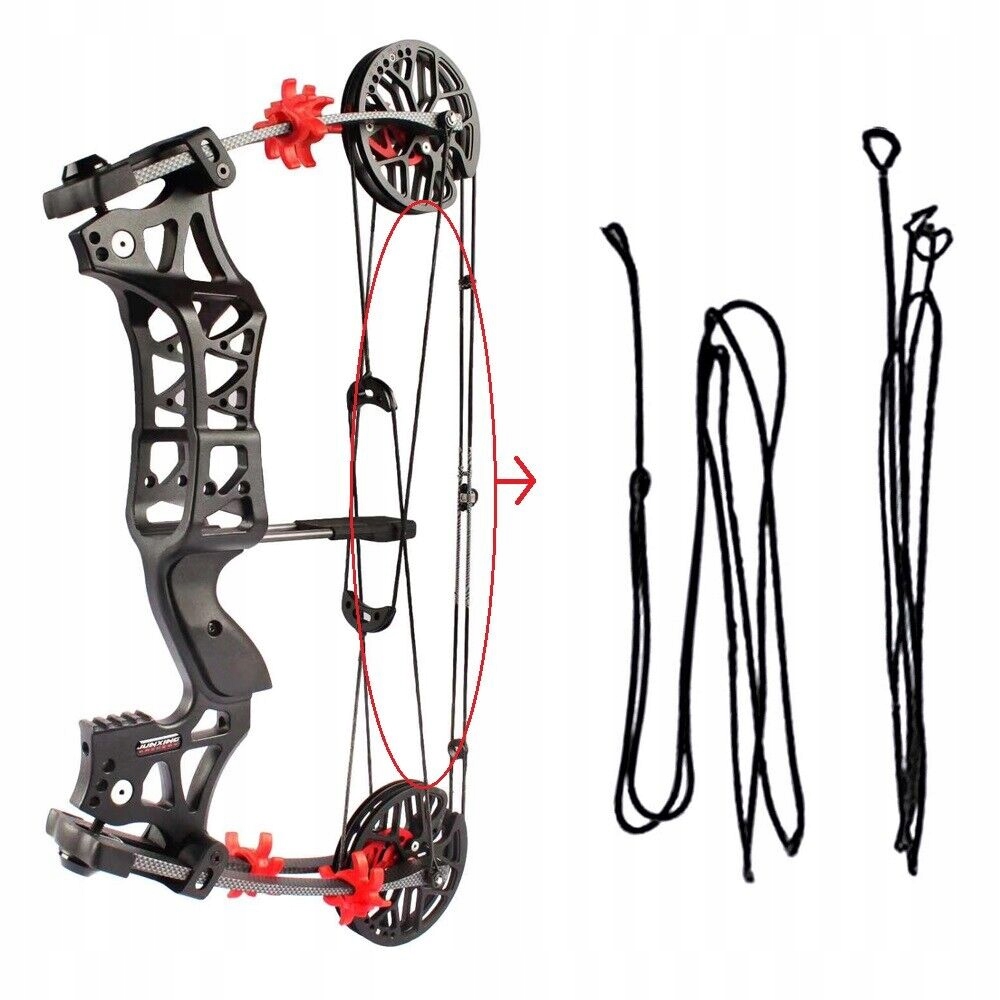 Tětiva 157cm/lanoví 74cm pro kladkový luku Dual Hunter