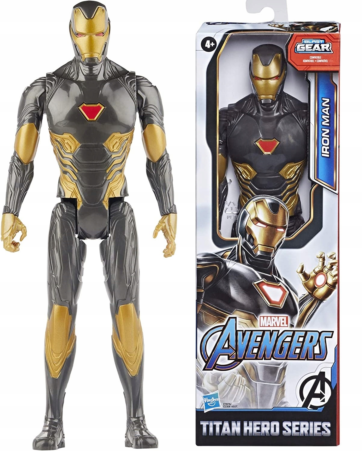 

Hasbro Iron Man Ruchoma Figurka 30cm E7878 Blast