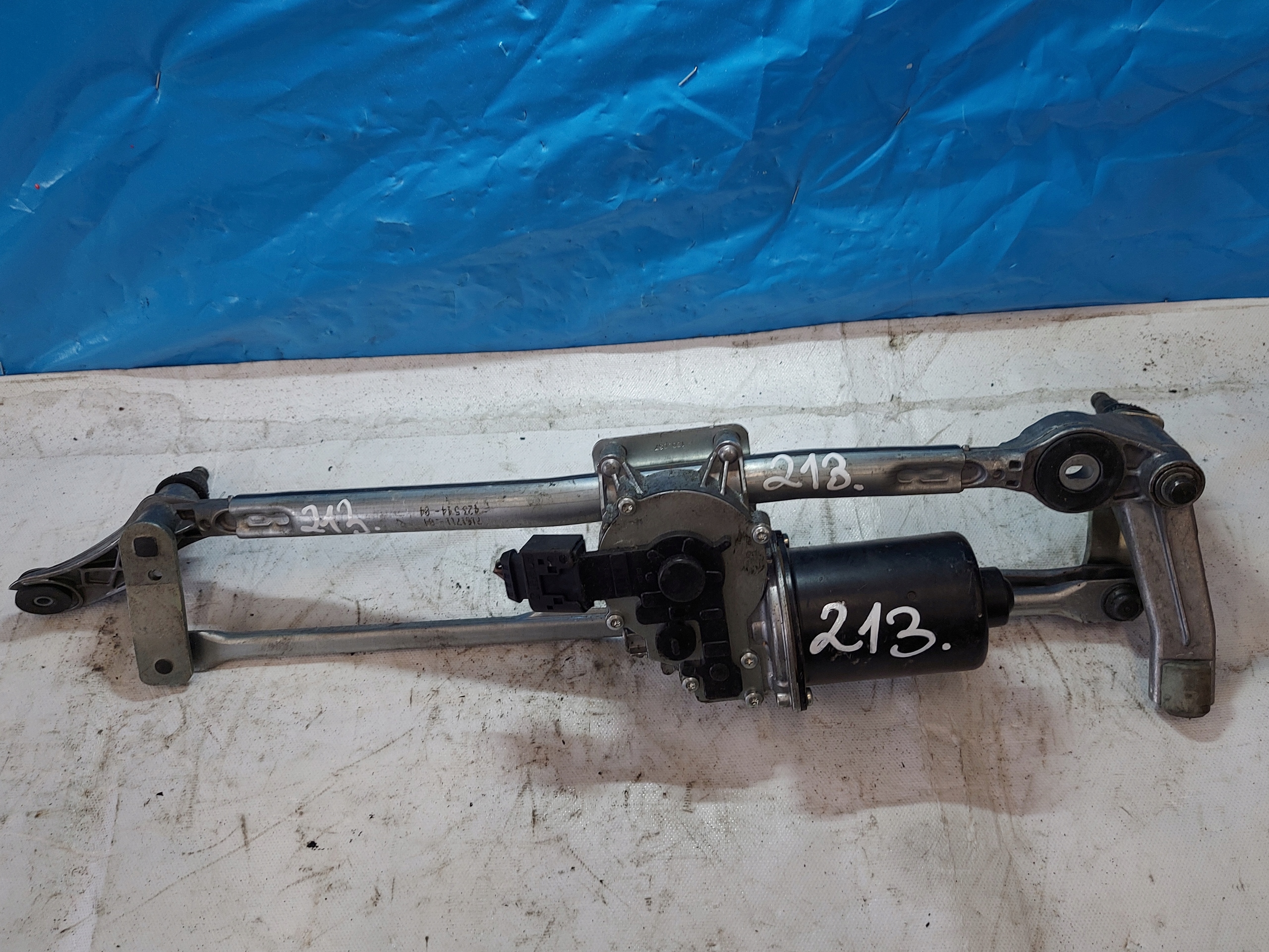 wiper mechanism BMW E90 7161711 front