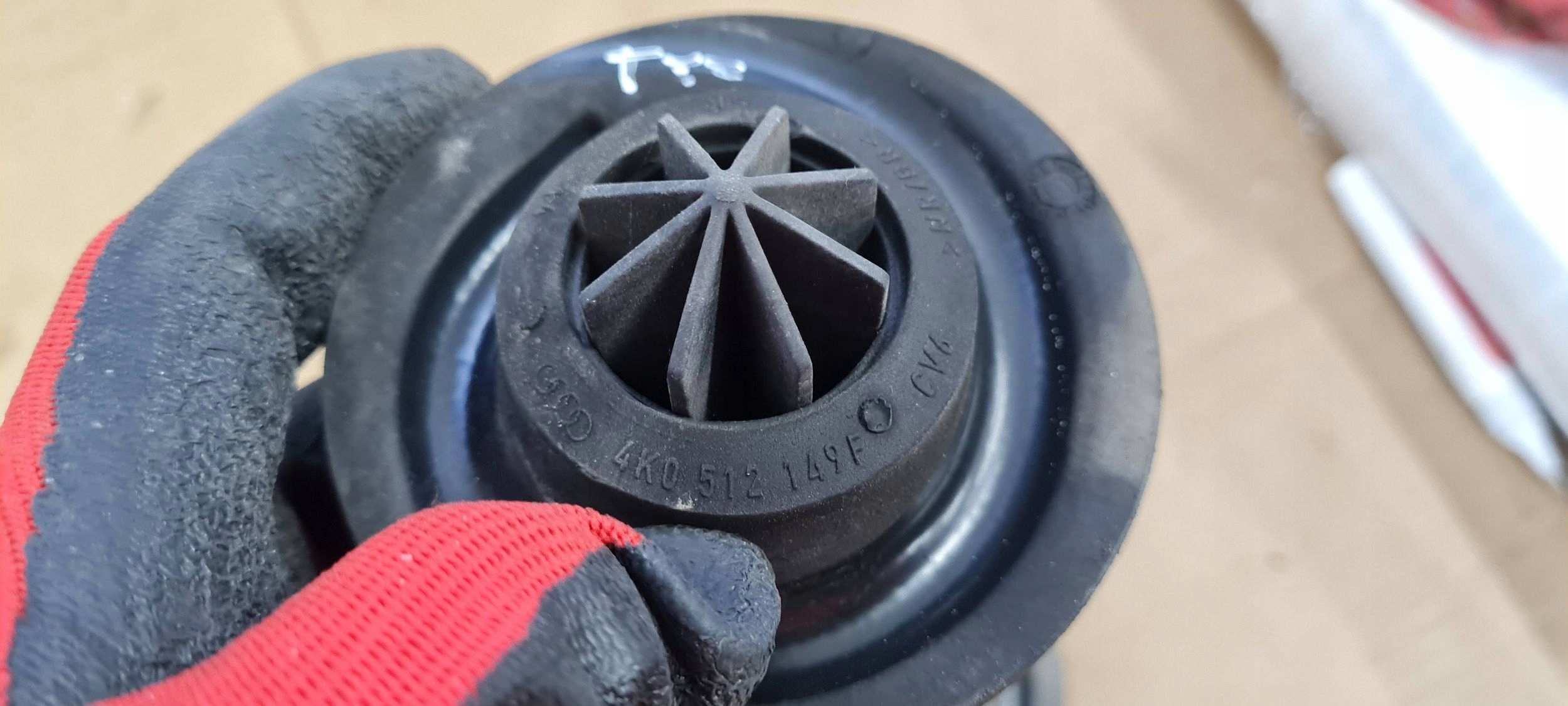 A5 8W pad adapter SPREZYN rear part tyres 4K0512149F A4 B9 8W