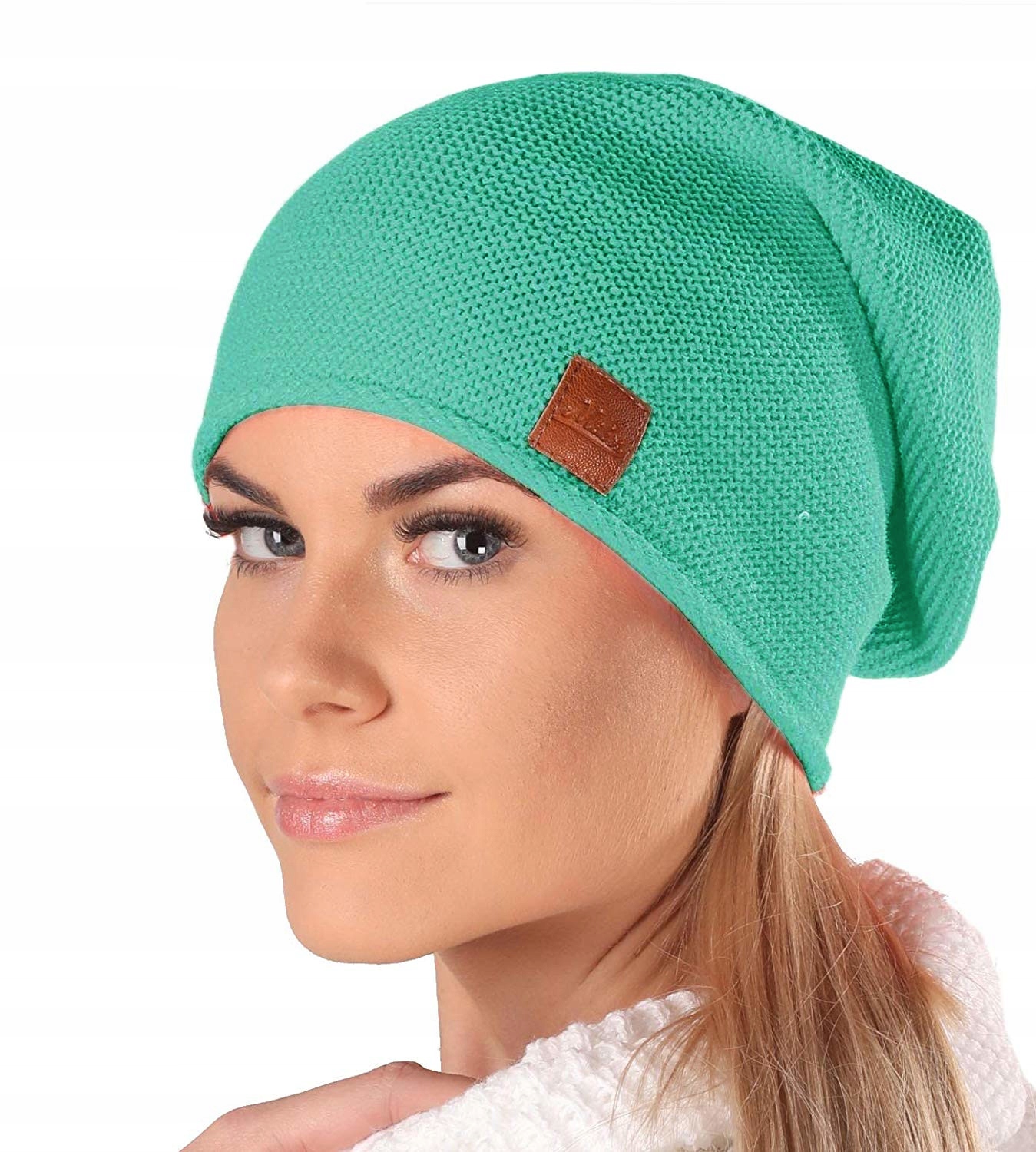 

Mikos Czapka przejściowa Damska 699 ciemna mięta