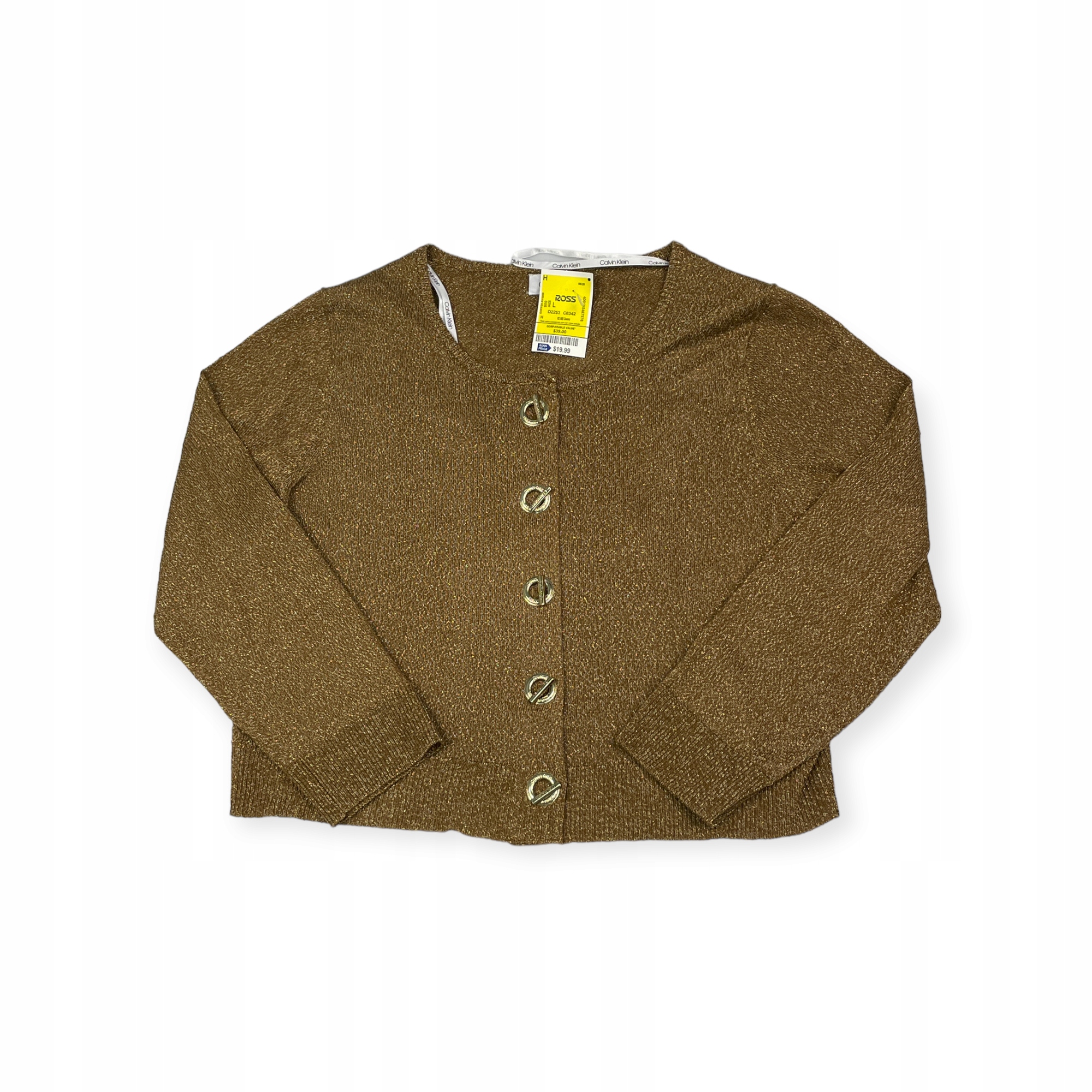 Dámské bolerko s 3/4 rukávem Calvin Klein L